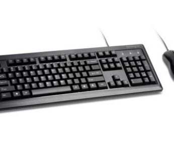 KNS Combo Teclado+Mouse alambrico for life desktop BLACK USB