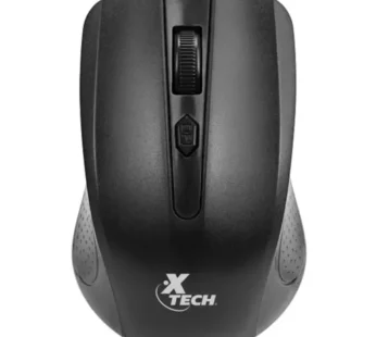 Xtech Mouse inalambrico 1600DPI 4 botones negro