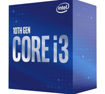 Intel Core i3 10105 – 3.7 GHz – 4 núcleos – 8 hilos – 6 MB caché – LGA1200 Socket – Caja