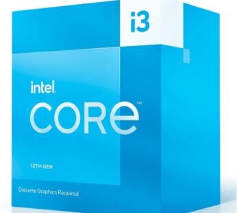 Intel Core i3 13100F – 3.4 GHz – 4 núcleos – 8 hilos – 12 MB caché – FCLGA1700 Socket – Caja