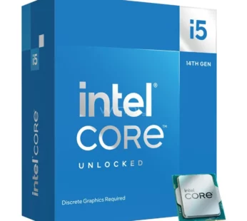 Intel Core i5 i5-14600KF – 3.5 GHz – 14 núcleos – 20 hilos – 24 MB caché – FCLGA1700 Socket – Caja