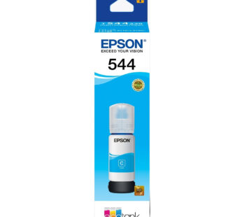 Epson 544 – 65 ml – cián – original – recarga de tinta – para EcoTank L1110, L1210, L3110, L3150, L3210, L3250, L3260, L5290