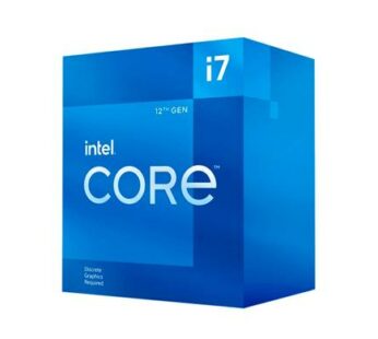 Intel Core i7 12700F – 2.1 GHz – 12 núcleos – 20 hilos – 25 MB caché – LGA1700 Socket – Caja