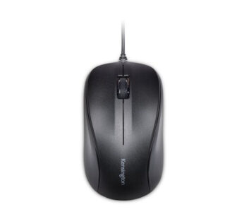 Kensington Mouse for Life – Ratón – óptico – 3 botones – cableado – USB – negro