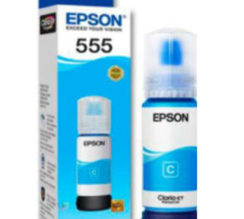 Epson T555 – Cián – original – recarga de tinta – para EcoTank L8160, L8180