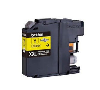 Brother LC505Y – Súper Alto Rendimiento – amarillo – original – cartucho de tinta – para Brother DCP-J100, DCP-J105, DCP-J200