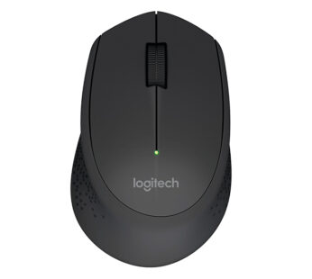 Logitech M280 – Ratón – diestro – óptico – 3 botones – inalámbrico – 2.4 GHz – receptor inalámbrico USB – negro