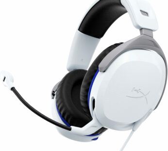 HyperX Cloud Stinger 2 – Gaming – auricular – tamaño completo – cableado – conector de 3,5 mm – blanco