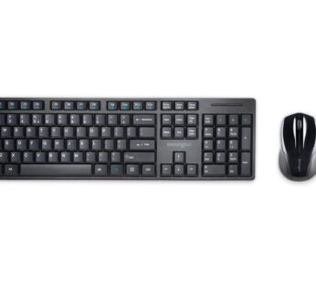 Kensington – Kit Teclado y Mouse Inalámbrico Negro