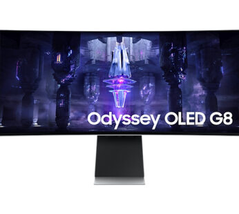 Samsung Odyssey – LED-backlit LCD monitor – Curved Screen – 34″ – 3440 x 1440 – VA – DisplayPort / USB-C – Black