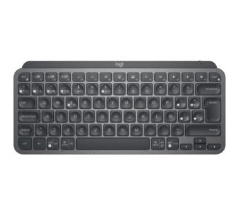 Logitech MX Keys Mini – Teclado – Inalámbrico – Español – USB / Bluetooth – Ergonomic Design – Grafito