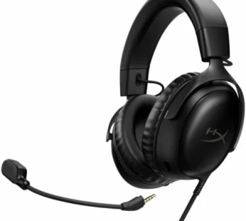 HyperX Cloud III Gaming – Auricular – tamaño completo – cableado – USB, conector de 3,5 mm – negro