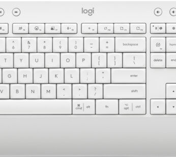 Logitech Signature K650 – Teclado – inalámbrico – Bluetooth 5.1 – QWERTY – Spanish – Blanco hueso