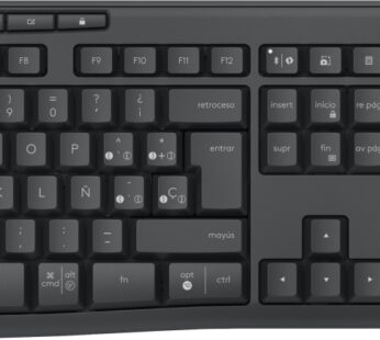 Logitech – Keyboard and mouse set – Wireless – Graphite – MK370 Combo for Business Span