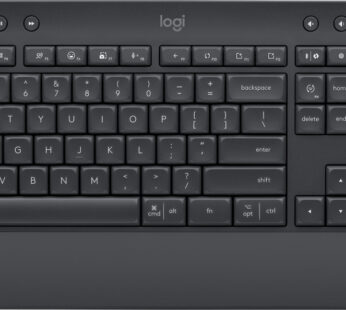 Logitech Signature K650 – Teclado – inalámbrico – Bluetooth 5.1 – QWERTY – Spanish – Grafito