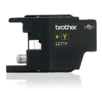 Brother LC71Y – Amarillo – original – cartucho de tinta – para Brother MFC-J280, J425, J430, J435, J625, J825, J835; MyMio MFC-J825