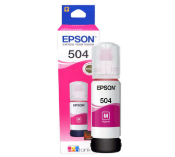 Epson 504 – 70 ml – magenta – original – recarga de tinta – para EcoTank L4150, L4260, L6161, L6171, L6191, L6270