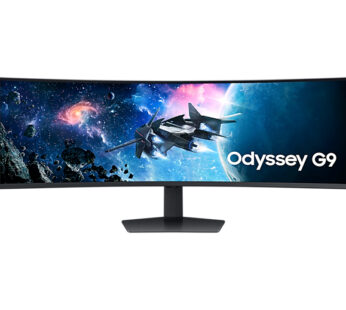 Samsung Odyssey QHD G9 LS49CG950ELXZS – Curved Screen – 49″ – 5120 x 1440 – HDMI / DisplayPort / USB – Black