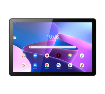 Lenovo Tab M10 – 10.1″ – 1920 x 1200 – 4G – Android 11 – Tarjetas de memoria flash compatibles: microSD – Storm Grey