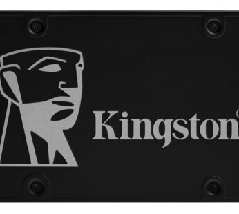 Kingston KC600 – SSD – cifrado – 256 GB – interno – 2.5″ – SATA 6Gb/s – AES de 256 bits – Self-Encrypting Drive (SED), TCG Opal Encryption