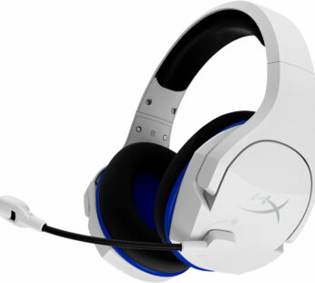 HyperX Cloud Stinger Core – Auricular – tamaño completo – 2,4 GHz – inalámbrico – blanco, azul – para Laptop 14, 15, 17; OMEN 15, 16; Pavilion Plus Laptop 14; Pavilion x360 Laptop; Pro 290 G9